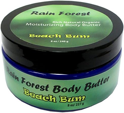 Natural Organic Body Butter - Rain Forest - 8 oz