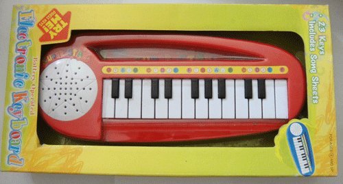 Electronic Keyboard Battery Operated 23 Keys Includes Song Sheets product image