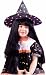 Wig Long Black Witch Child Size Halloween Costume Accessory