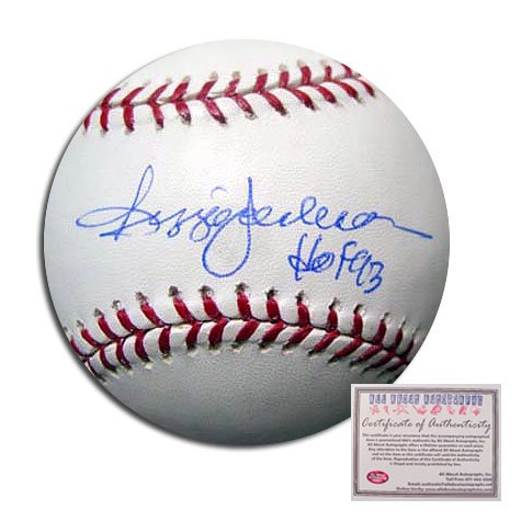 Reggie Jackson New York Yankees Hand Signed Rawlings MLB Baseball with HOF 93 Inscription