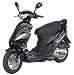 REX Scooter Mokick-Roller RS 460 45km/h 50ccm schwarz