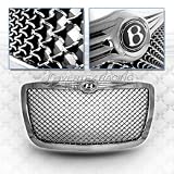 05-Up CHRYSLER 300 300C Mesh Front Grille Titanium Gunmetal Bentley Style