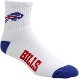 Buffalo Bills White Team Logo Woven Sock
