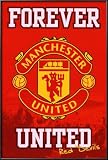 Man UTD Forever, Manchester United FC Wall Poster Print, 24x36