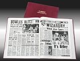 CARDIFF CITY Football Club Newspaper Archive Book - Relive the glorious history of your favourite team captured in this beautiful hard back commemorative book.