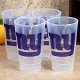 New York Giants Plastic Tumbler 4-Pack