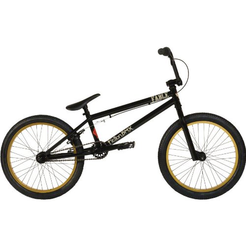 2013 Fiction Fable BMX Black Plague with Gold On Sale