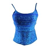 Kathy Ireland Blue Tankini (10)