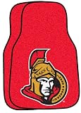 Fan Mats 10426 NHL - Ottawa Senators 18" x 27" Carpeted Car Mat Set