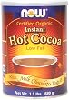 NOW Foods Organic Instant Hot Cocoa, 1.5 Pound Can (Pack of 3)