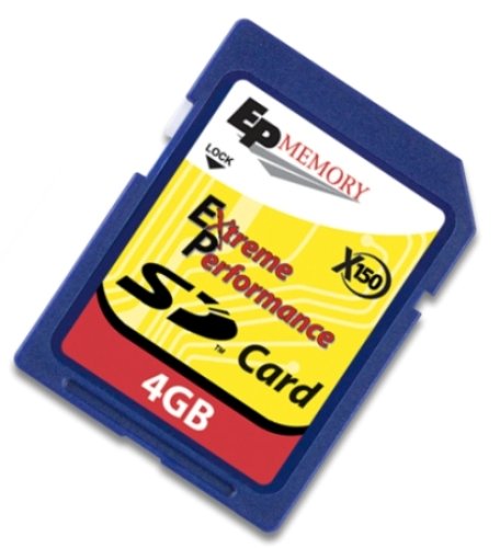 Gateway 4GB High Capacity 150X Secure Digital Card Hcsd