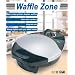 Waffle Maker / Iron for crispy golden Belgian Waffles - you can make Belgian / American and French Waffles - perfect Christmas Present