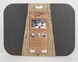 DiversiTech GP-42-C-BK The Original Grill Pad, Rectangle 30 Inches x 42 Inches, Black