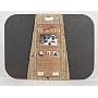 DiversiTech GP-42-C-BK The Original Grill Pad, Rectangle 30 Inches x 42 Inches, Black
