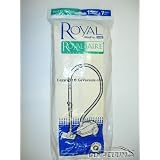 Royal / Dirt Devil Standard Paper Bags - 7 Packs - Airo-Pro Canister plus 1 filter - Type Q Part# 3-RY2100-001by Royal