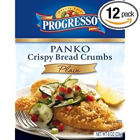 Progresso Panko Style Breadcrumbs, 8-Ounce Boxes (Pack of 12) by Progresso
