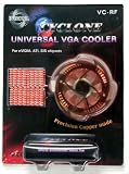 EVERCOOL VC-RF CYCLONE VGA Kuehler Kupfer Nvidia GeForce FX MX ATI Radeon X300 HD 2400 Lochabstand 54,8mm 79,7mm max Kompatibilitaet