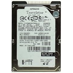 20GB Notebook-HDD Hitachi Travelstar IC25N020ATMR04-0 IDE ID11332