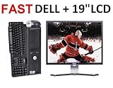 Fast Dell Gx520 Desktop Computer Pentium 4 HT 2Gb 80Gb DVD/CDRW 19LCD/Keyboard/Mouse/Recovery CD included