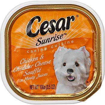 Cesar Sunrise Breakfast Chicken & Cheddar Cheese Adult Dog Food