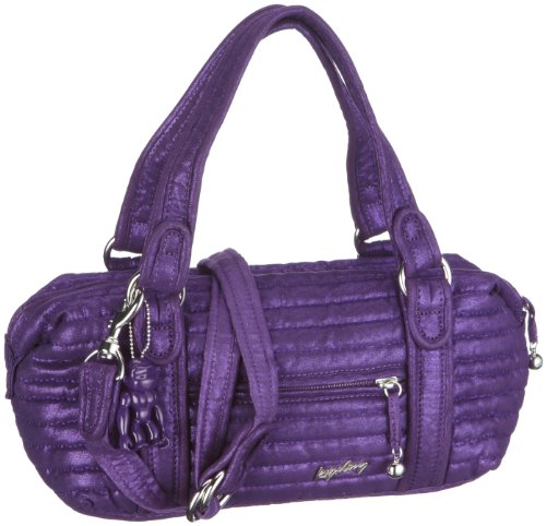Kipling Women's Ipo Shoulder Bag Purple Glitter K12161887 Small