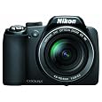 Nikon Coolpix P80 10.1MP Digital Camera with 18x Wide Angle Optical Vibration Reduction Zoom (Black)