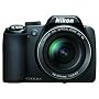 Nikon Coolpix P90 12.1MP Digital Camera with 24x Wide Angle Optical Vibration Reduction (VR) Zoom and 3 inch Tilt LCD