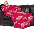 Detroit Red Wings NHL (Adult) Fleece Comfy Throw