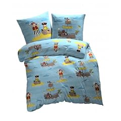 Kinderbettw�sche - Piraten Schatzinsel - 135x200 cm - Linon