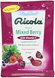 Ricola USA, Inc. Throat Drop, Mixed Berry, 19 Count (Pack of 12)