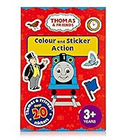 Thomas Friends Colour Sticker Action Book