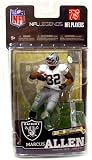McFarlane Toys NFL Sports Picks Legends Series 6 Action Figure Marcus Allen (Oakland Raiders) White Jersey Silver Collector Level Chase