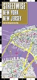 Streetwise New York, New Jersey Laminated Metropolitan Road Map