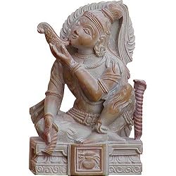 Hindu God Siva Stone Statue Religious Gifts (sos280)