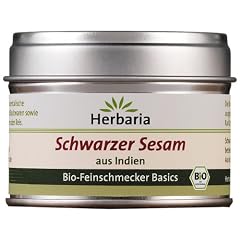 Herbaria Schwarzer Sesam, 1er Pack (1 x 35 g Dose) - Bio