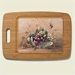 Large Cutting Board ~ Grapevine Breeze ~ made of bamboo with poly surface ~ code 024