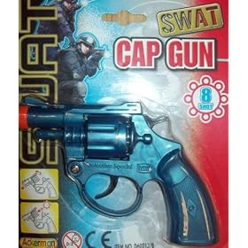 SWAT Children's 8 Shot Cap Gun Toy