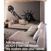 Vinyl Wall Art Decal Sticker Statue of Liberty Huge (BLACK color) 8ft X 5ft #122