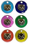 Personalised Engraved 20mm Enamel Pet...