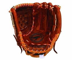 NokonaAMG600K-FP12.5-InchClosedWebBuckarooHideFastPitchBaseballGlove(Right-HandedThrow)
