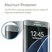 Galaxy S7 Edge Screen Protector, Bovon PET Film Screen Protector Full Screen Coverage Premium HD Clear Anti Scratch & Glare & Fingerprint & Bubble for Samsung Galaxy S7 Edge, 2 Pack