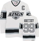 Wayne Gretzky White Reebok Heroes of Hockey Los Angeles Kings Jersey