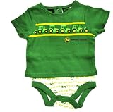 John Deere Baby T-Shirt and Bodysuit Set Green