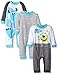 Disney Baby Boys' Monsters Inc Mike and Sully 3 Pack Coveralls
