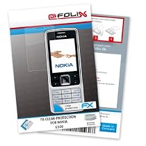 FoliX FX-Clear Displayschutzfolie für Nokia 6300