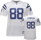 Marvin Harrison White Reebok NFL Replica Indianapolis Colts Youth Jersey