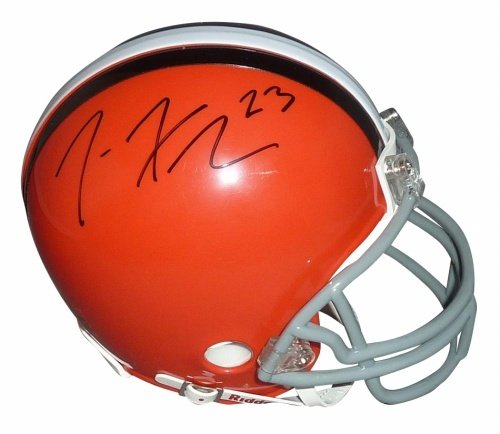 Joe Haden Autographed Cleveland Browns Mini Helmet