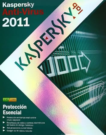 Kaspersky Antivirus 2011 1 licencia BASE 1 año