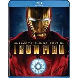 Iron Man (Two-Disc Ultimate Edition + BD Live) [Blu-ray] ~ Robert Downey Jr.