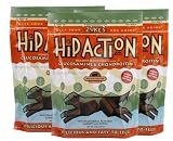 3 Packs Zuke's Hip Action with added Glucosamine and Chondroitin - PEANUT BUTTER (18 oz)